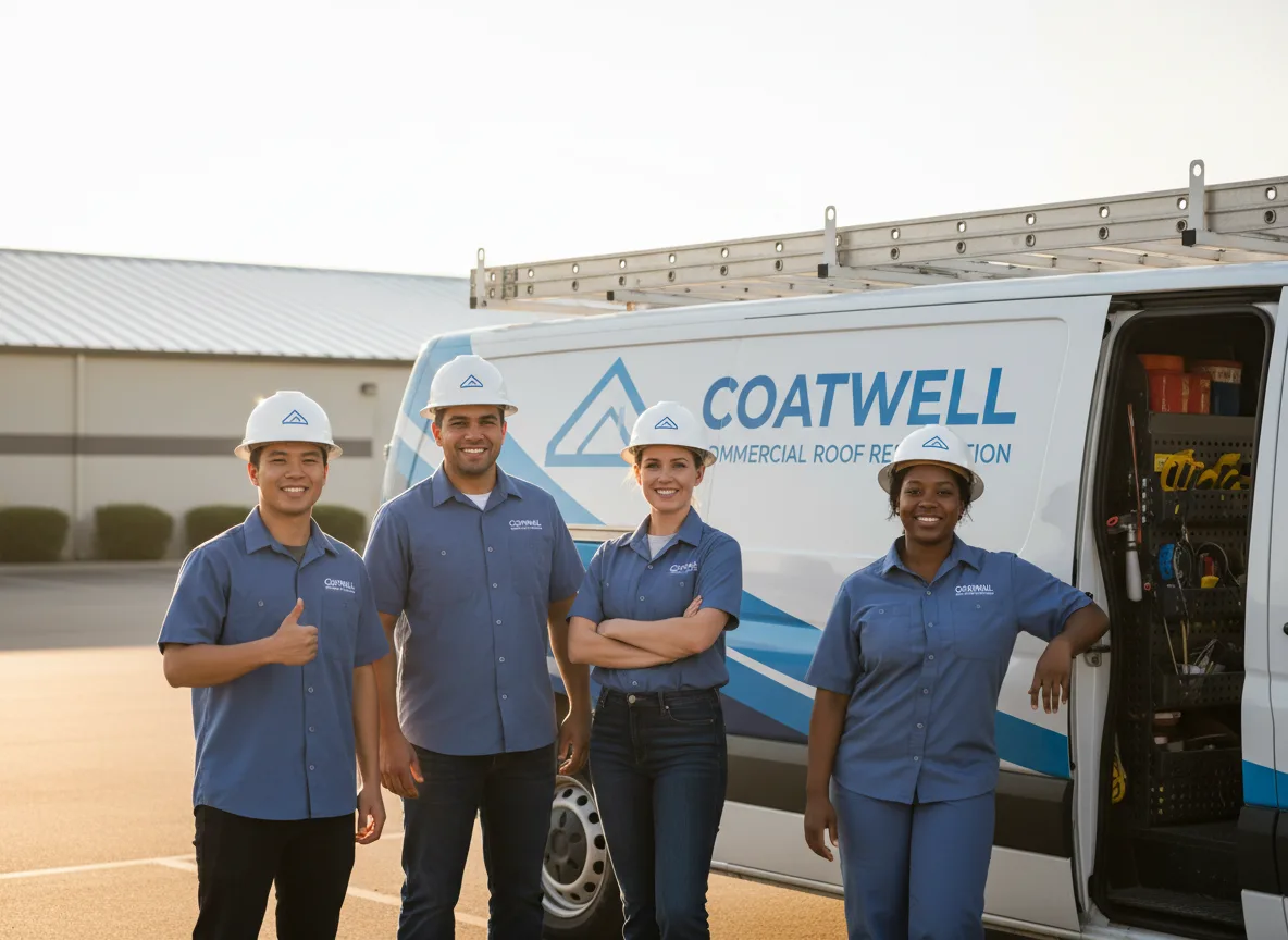 Commercial roof coating company in Dayton, IA